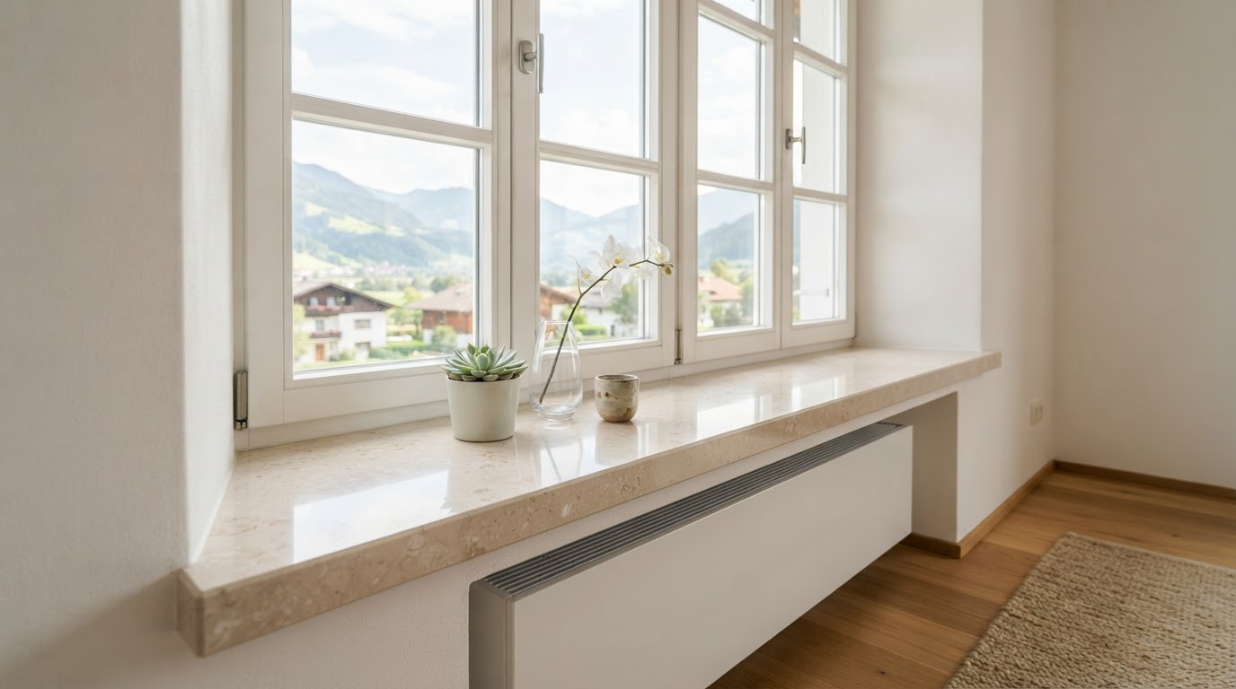 Agglomarmor Fensterbank