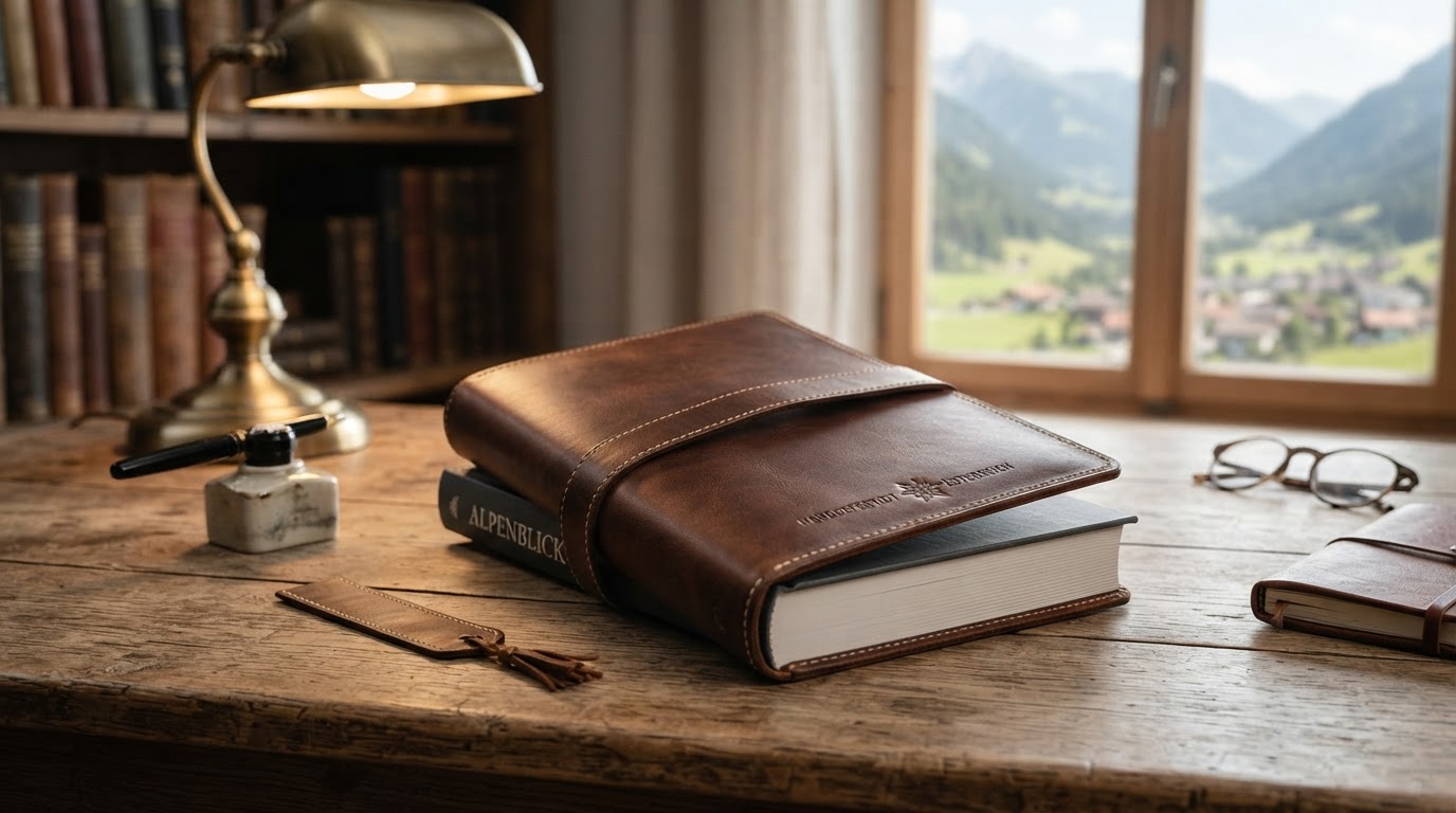 Lederscheide für Buch