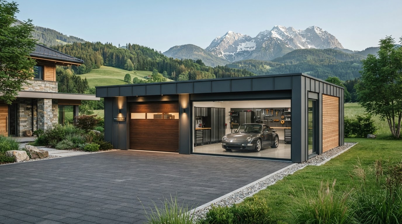 Fertiggarage nach Maß