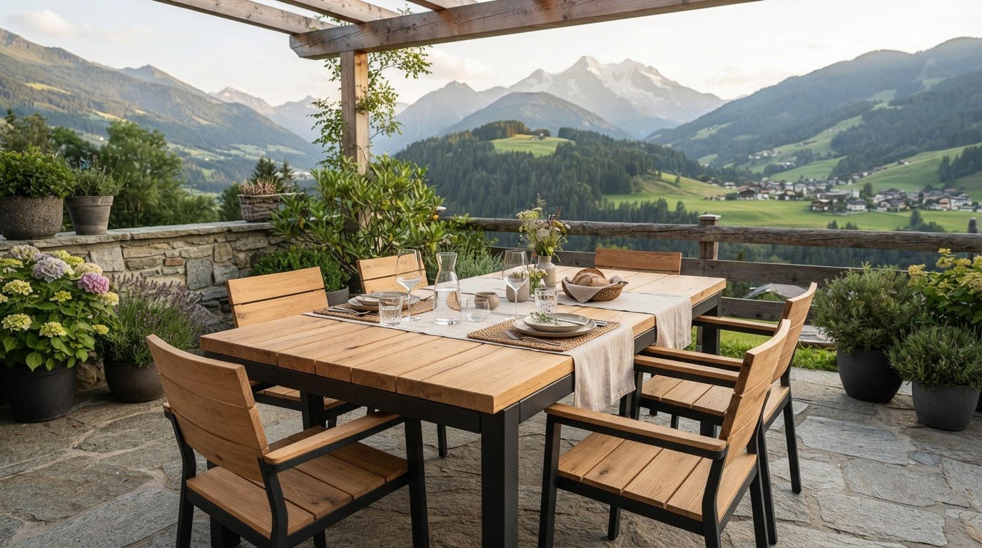 Gartentisch nach Maß