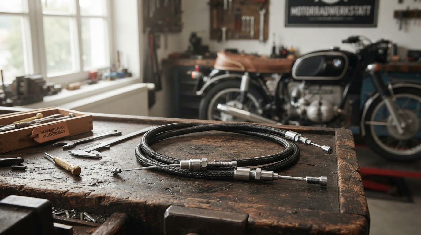 Motorrad Gaszug