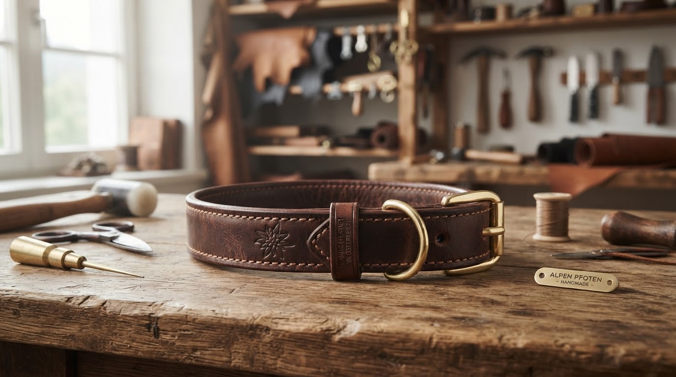 Lederhalsband