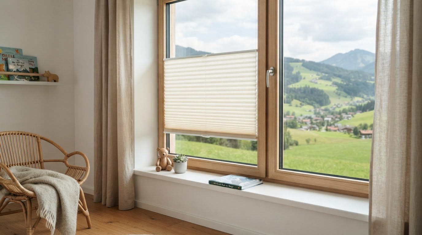 Plissee für Kinderzimmer