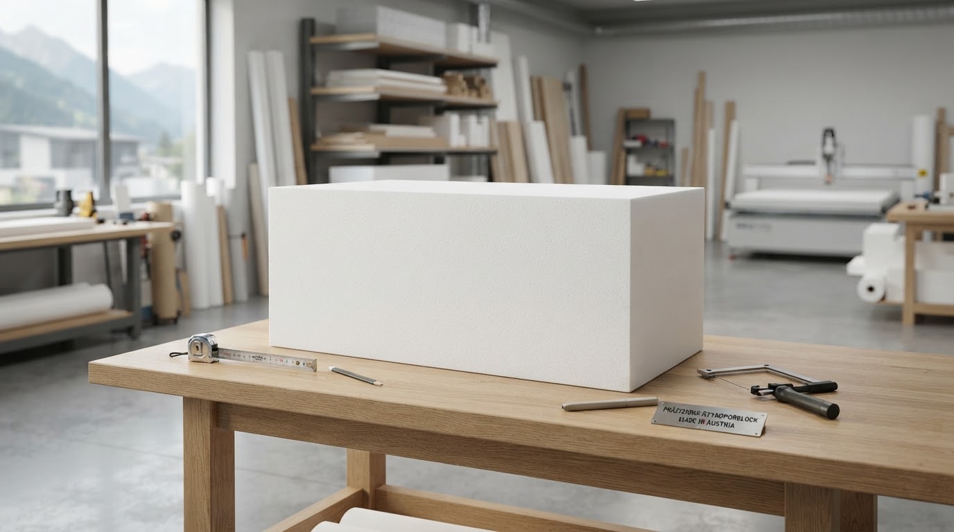 Styroporblock auf Maß
