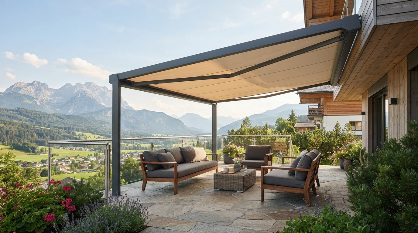 Terrassenbeschattung nach Maß