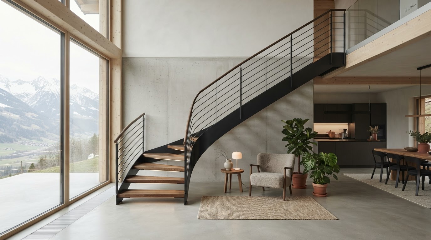 maßgefertigte Treppe