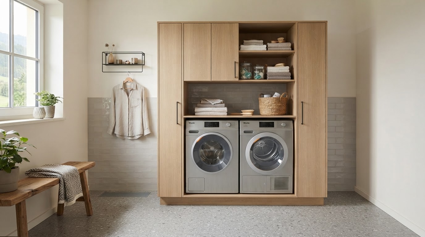 Waschmaschinenschrank nach Maß