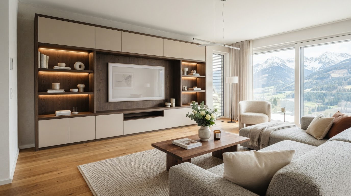 Wohnzimmer nach Maß