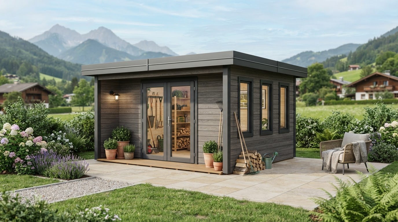 WPC Gartenhaus nach Maß
