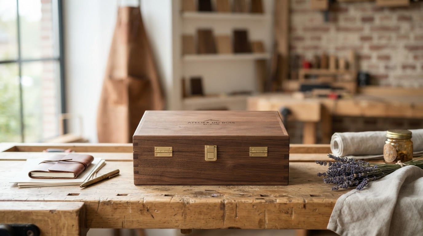 boîte en bois sur mesure