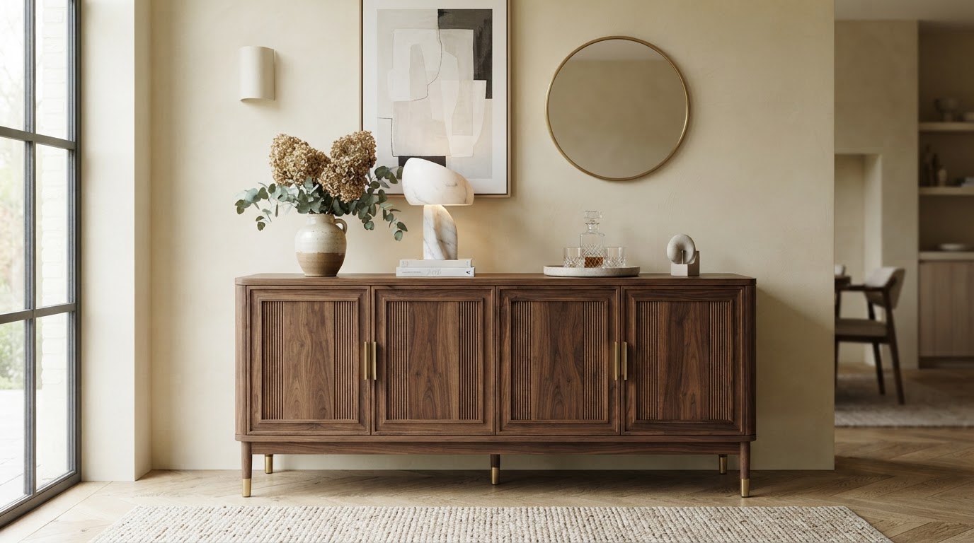 buffet sur mesure en bois