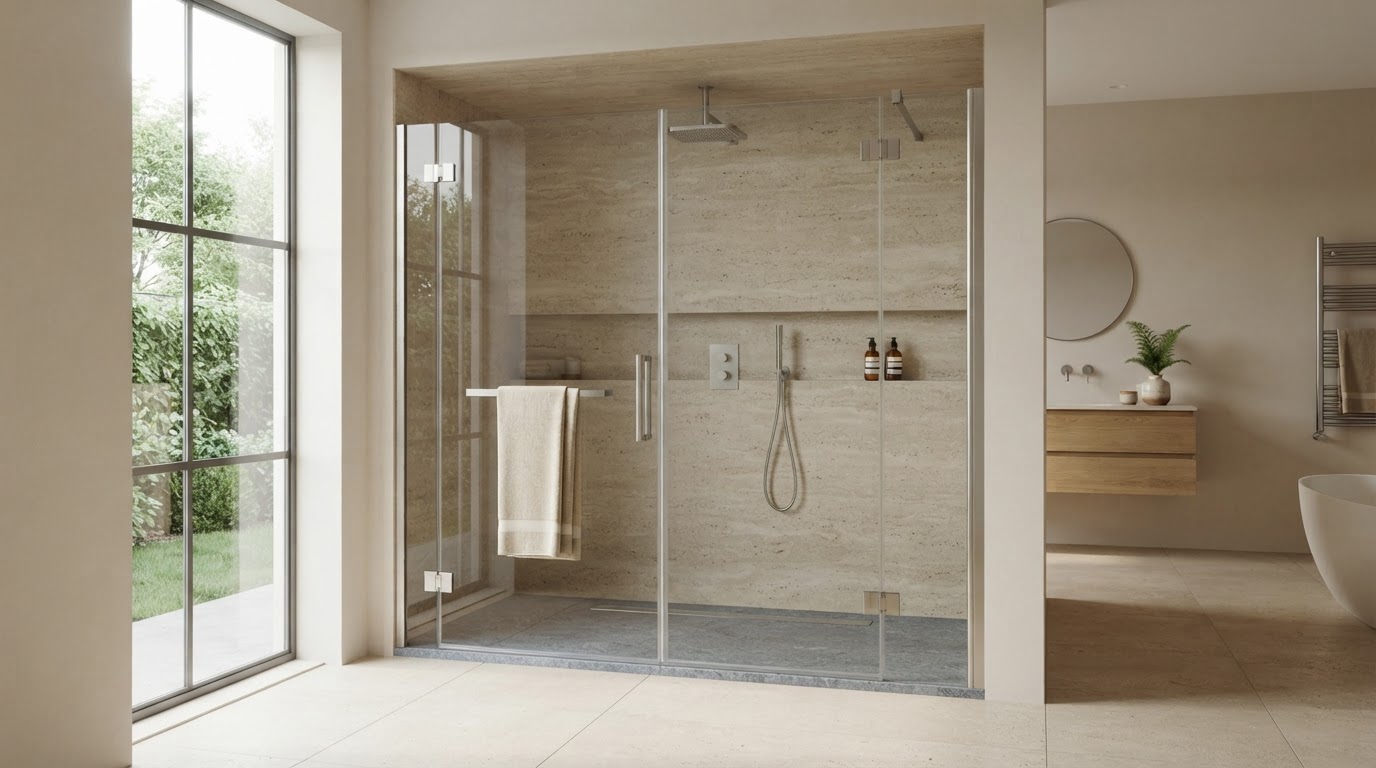 cabine de douche sur mesure