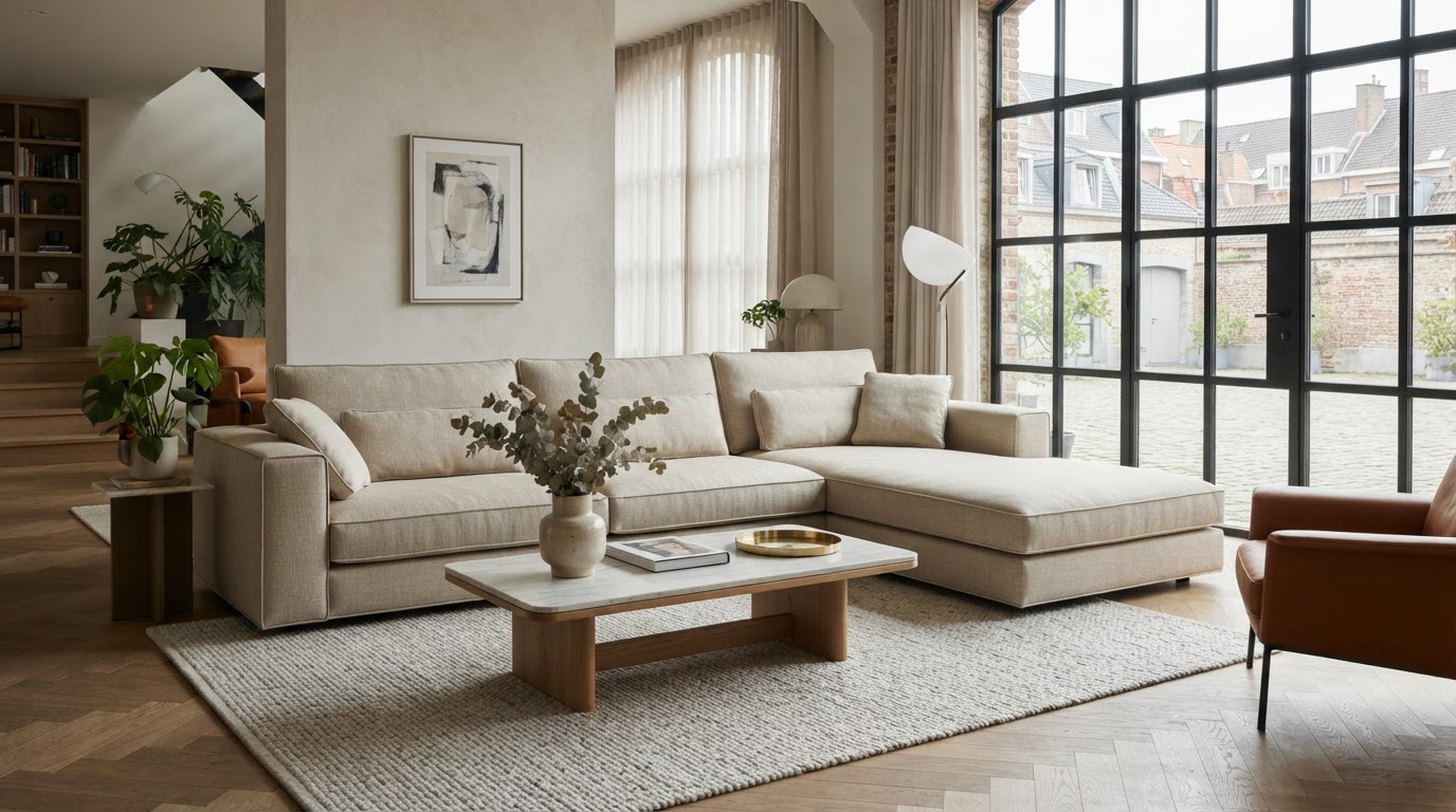 Canapé italien sur mesure