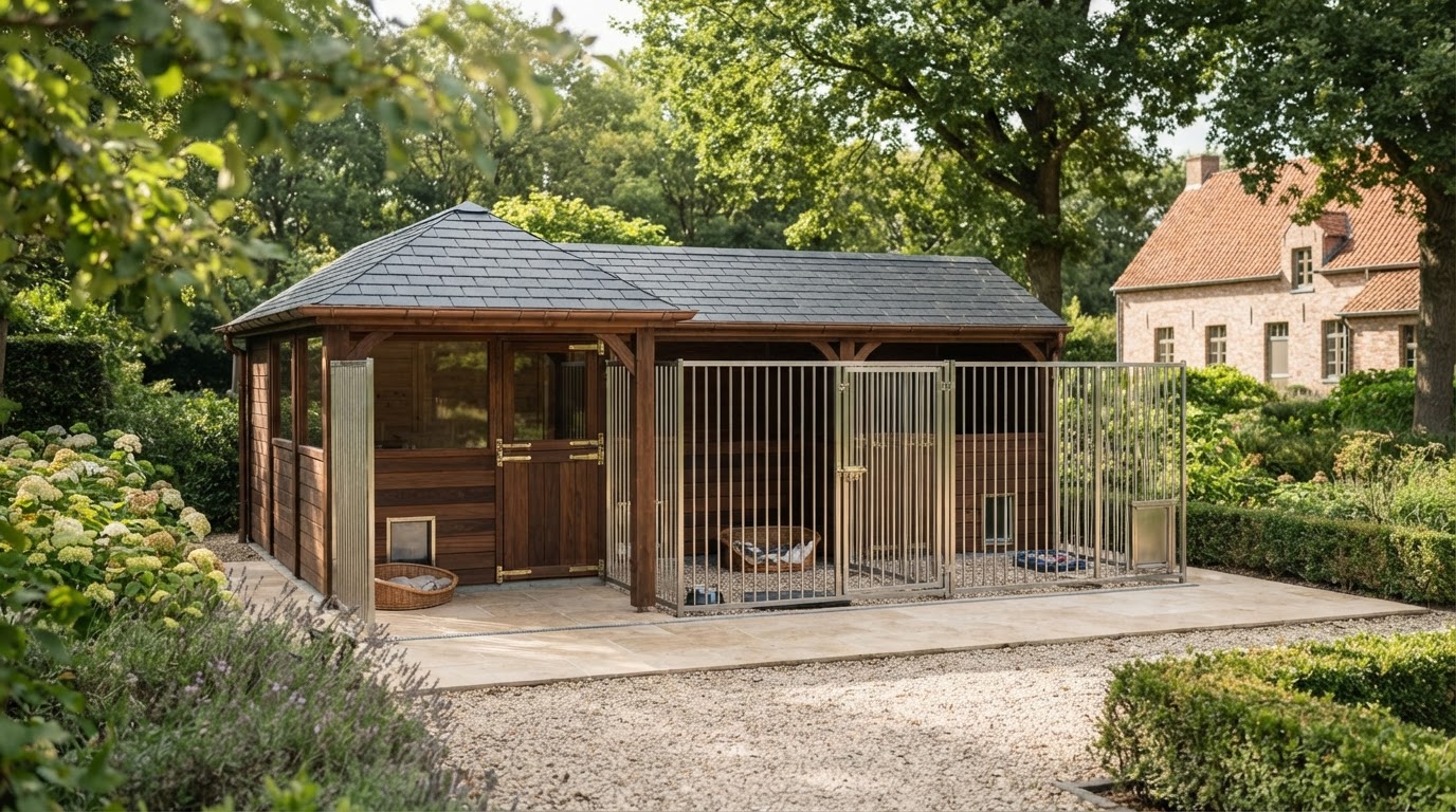 Chenil sur mesure pour chien