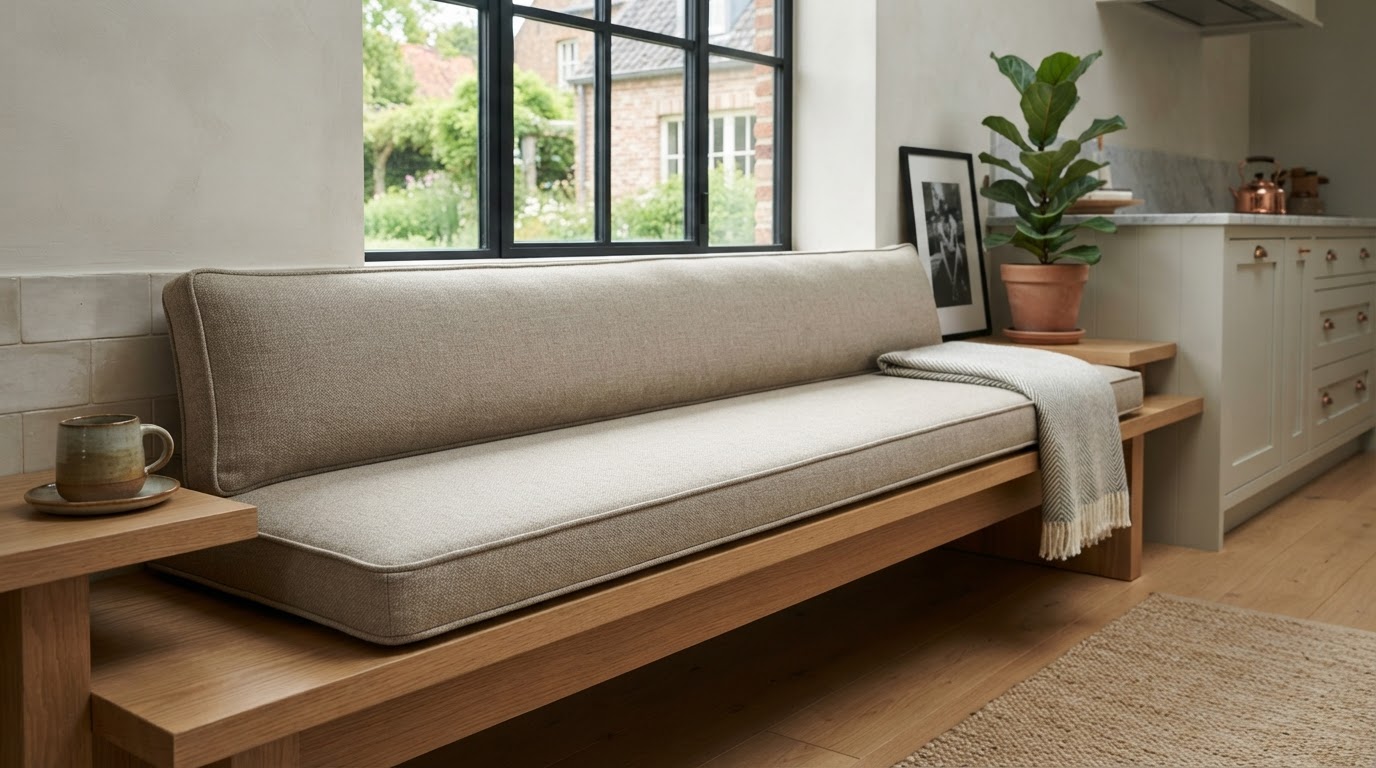 coussin de banquette sur mesure