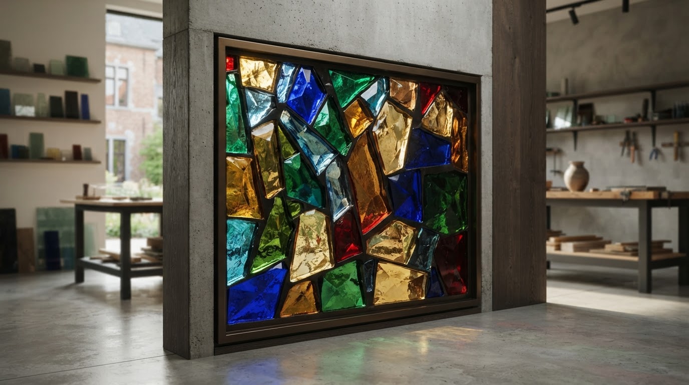dalle de verre sur mesure