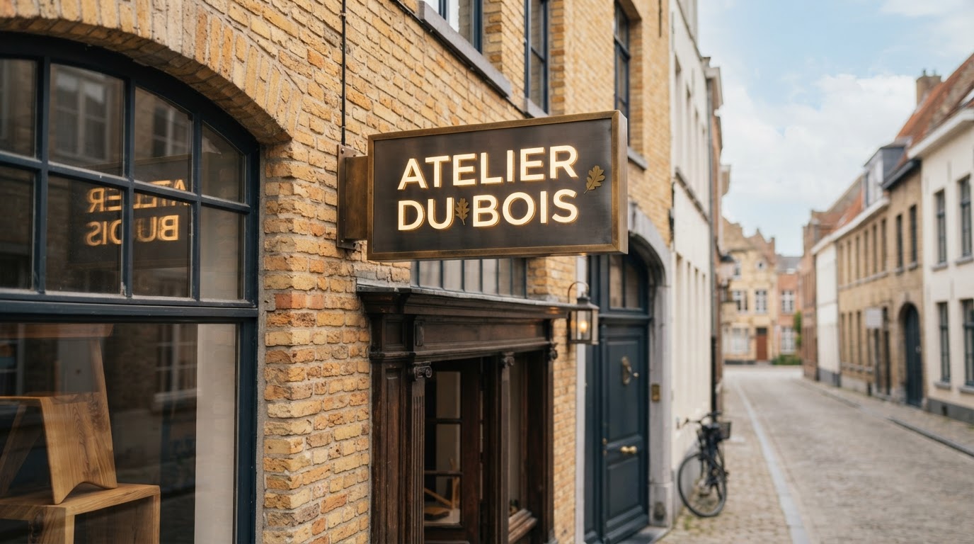 Enseigne sur mesure