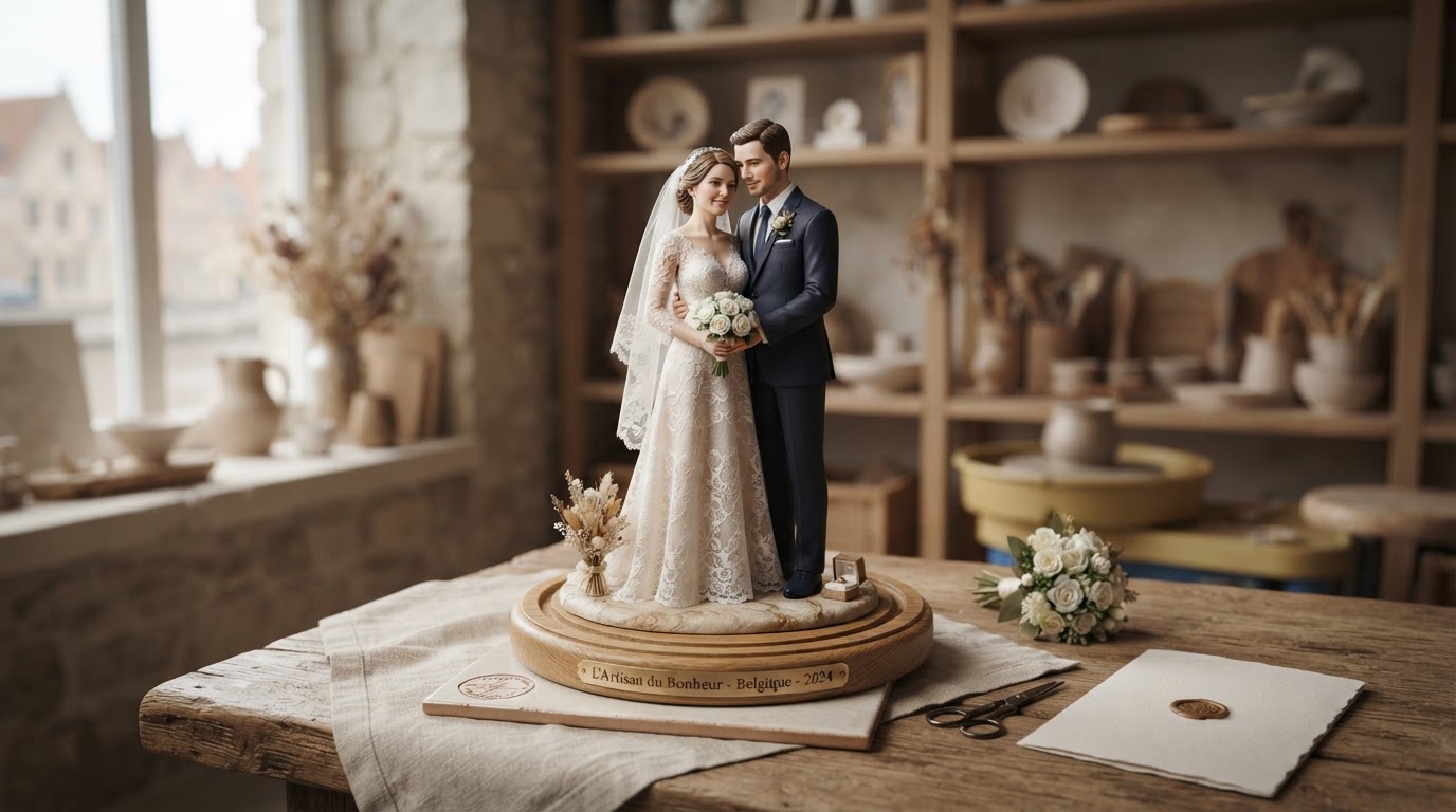Figurine de mariage personnalisée
