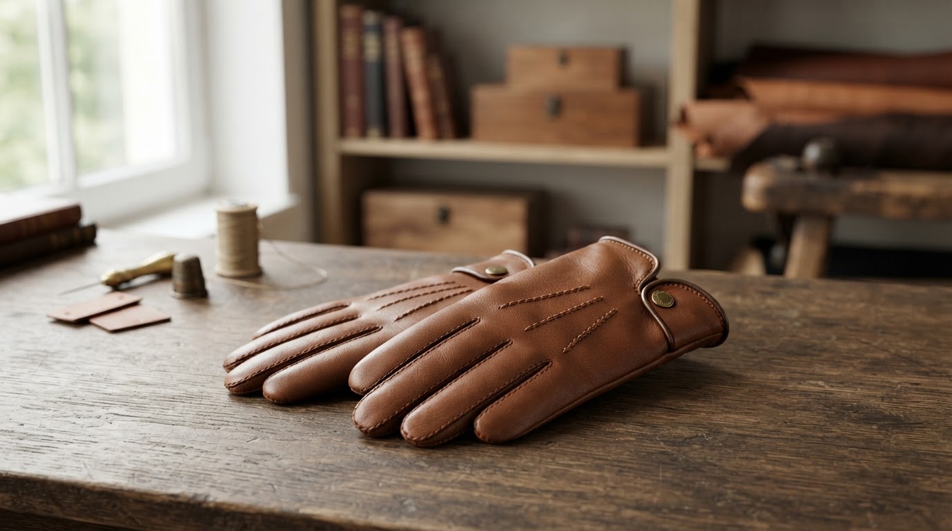 Gants sur mesure en cuir