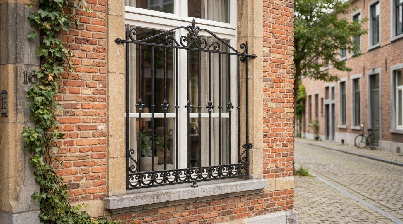 Grille de défense de fenêtre sur mesure