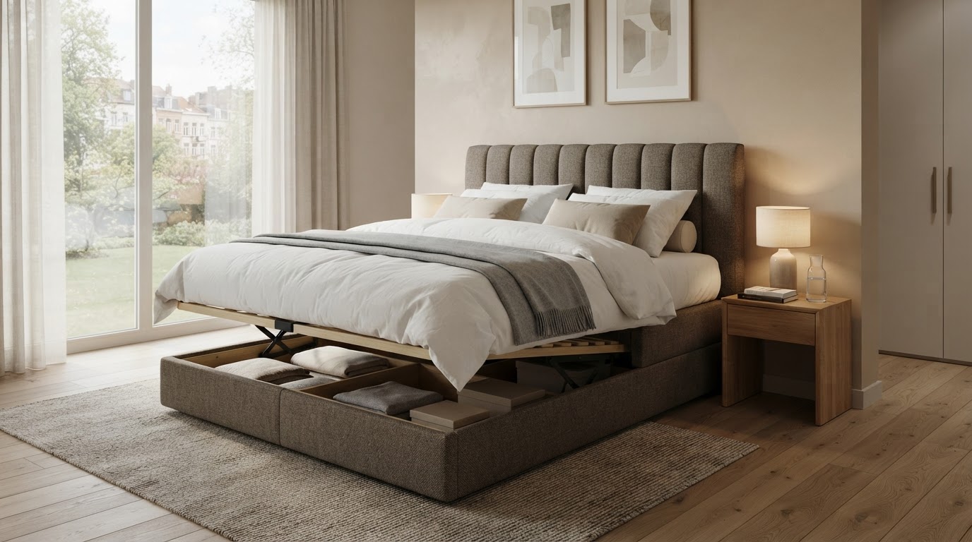 lit sur mesure avec rangement