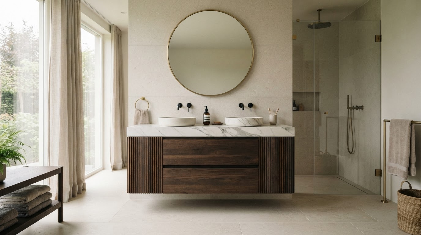 Meuble de salle de bain sur mesure