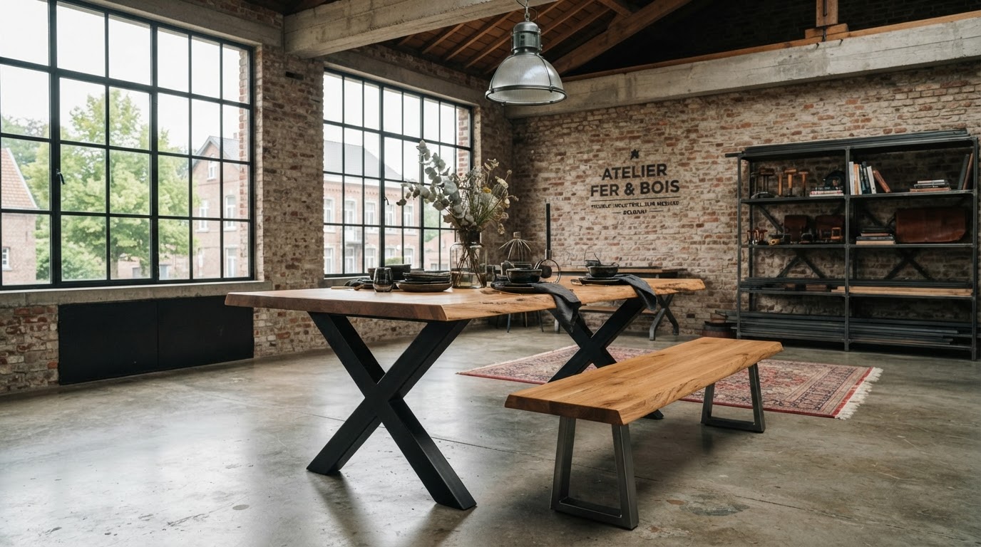 Meuble industriel sur mesure