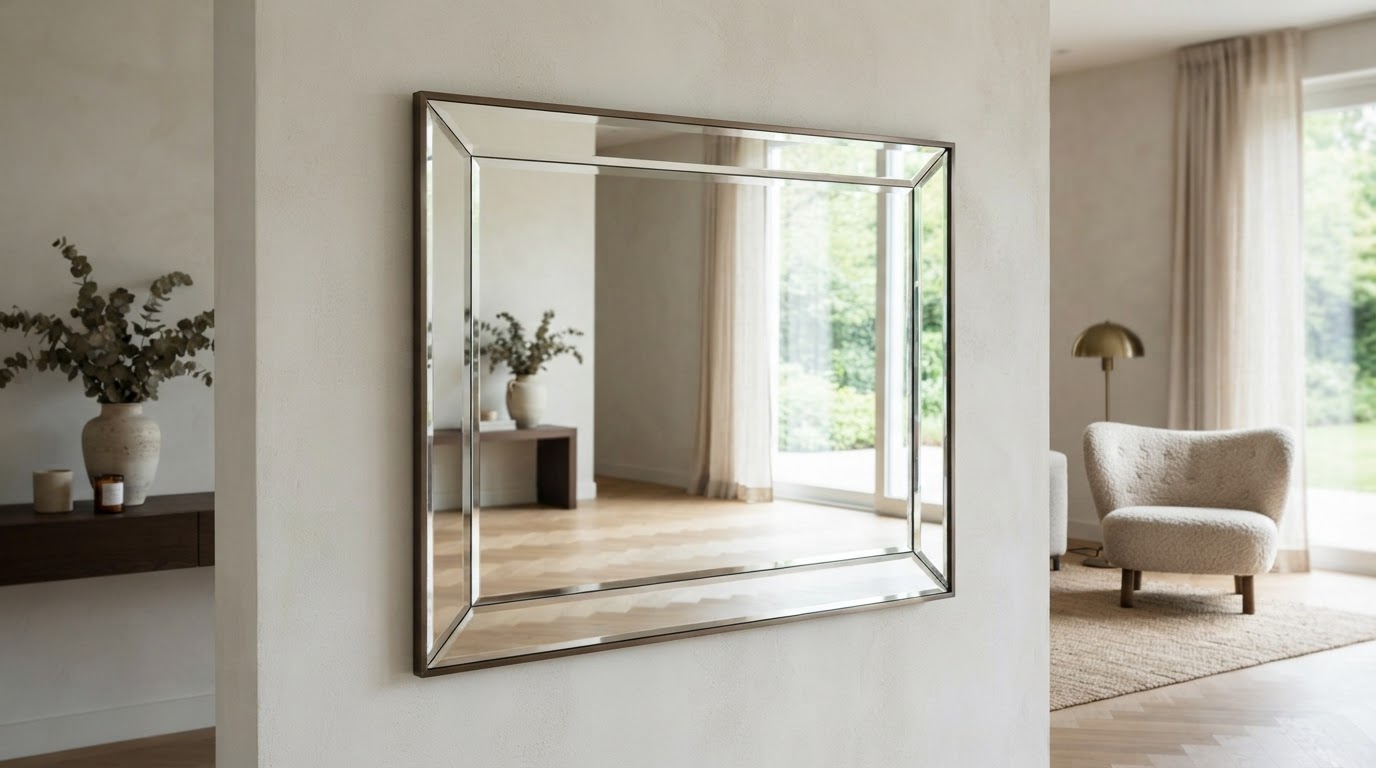 Miroir biseauté sur mesure