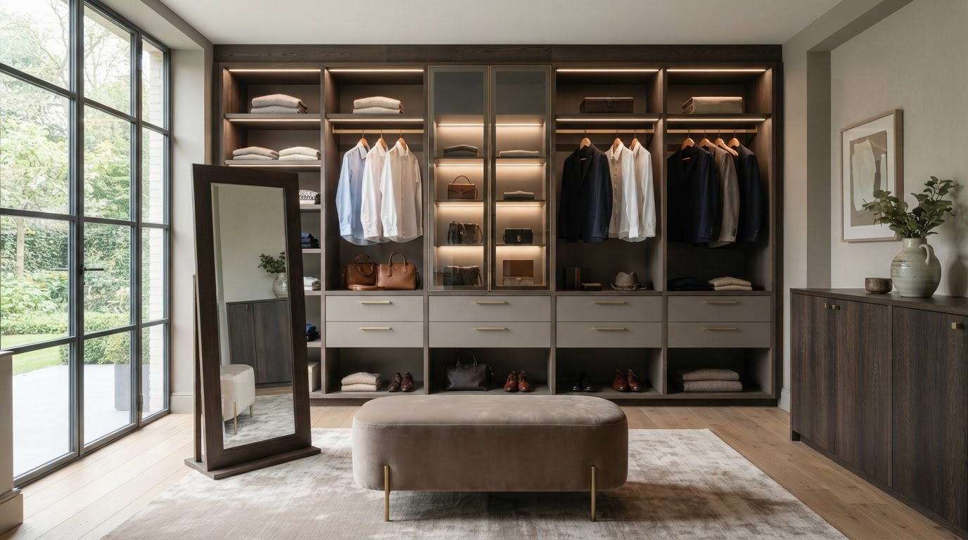 Mobilier sur mesure élégant