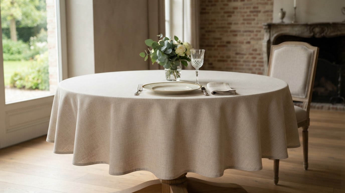 nappe ronde sur mesure