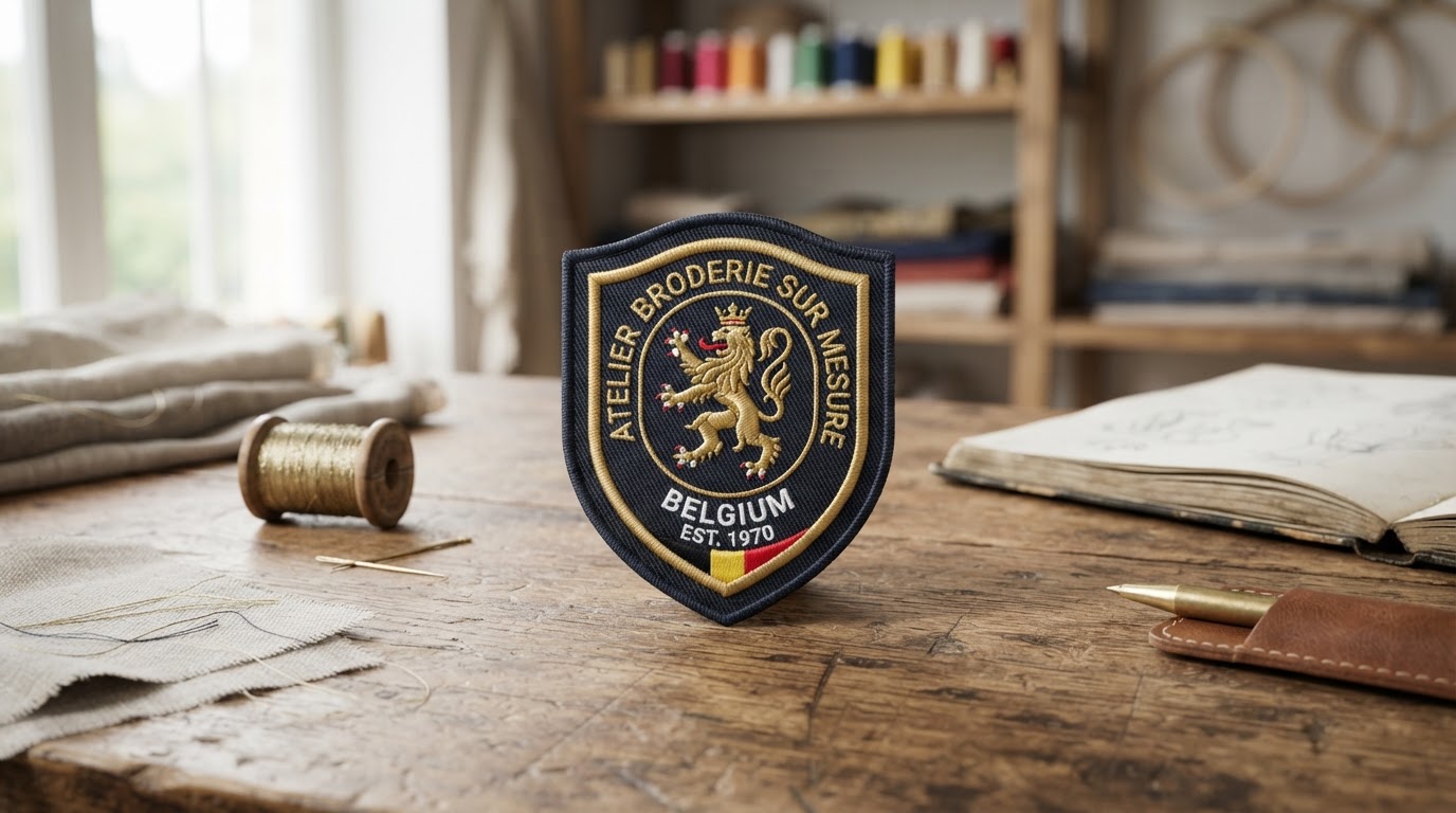 Écusson brodé personnalisé
