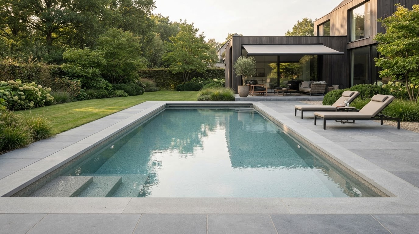 Piscine en béton sur mesure