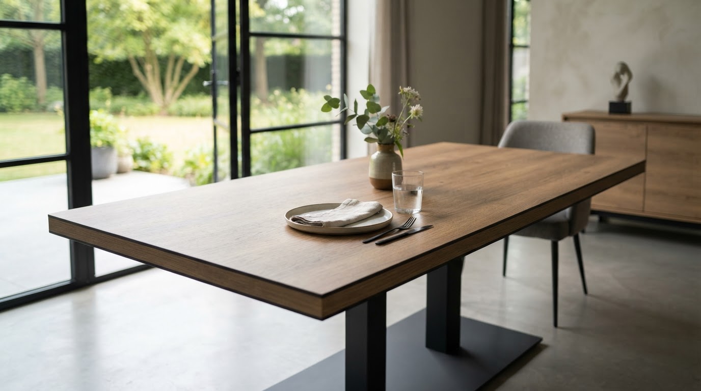 Plateau en mélamine sur mesure