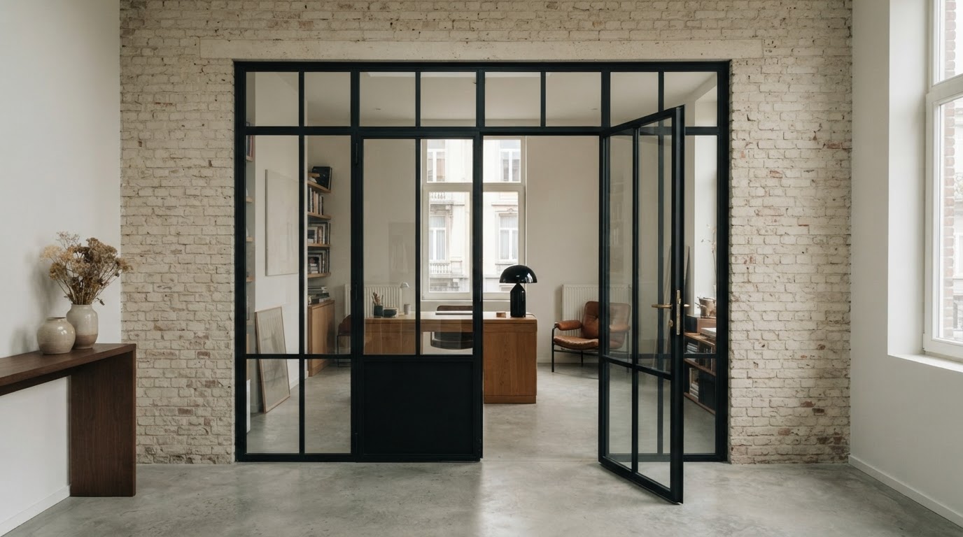 porte d'atelier sur mesure