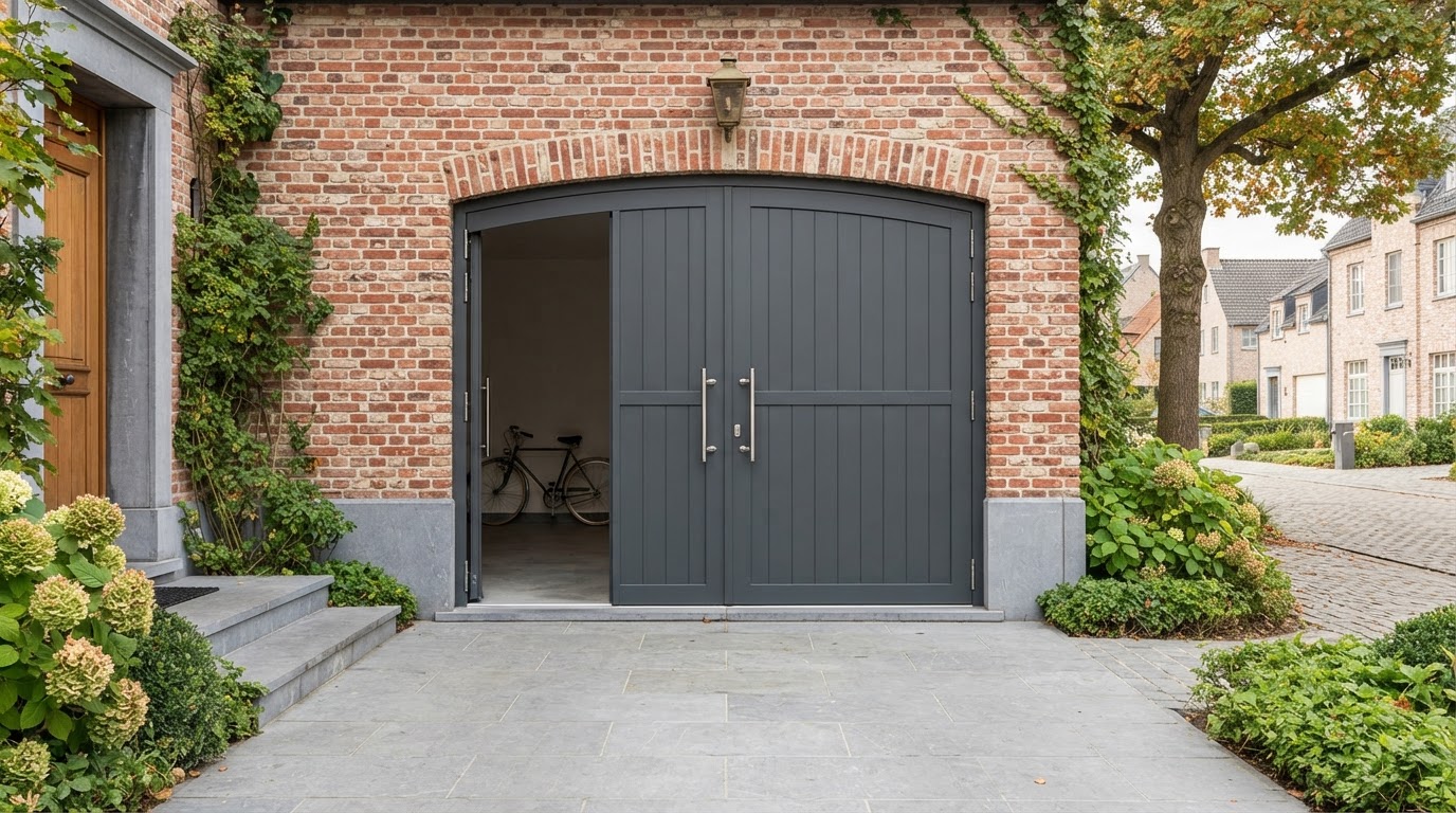 porte de garage 2 battants sur mesure