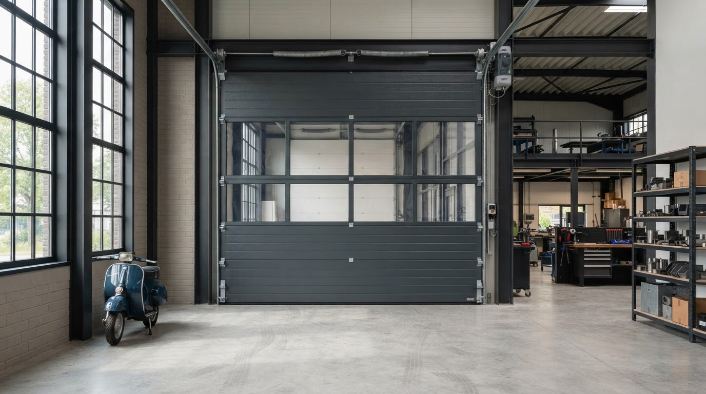 porte de garage industrielle