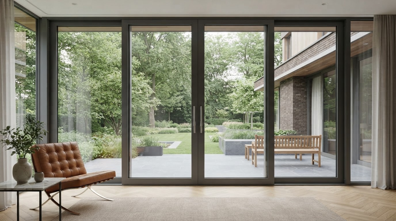 porte fenêtre aluminium sur mesure