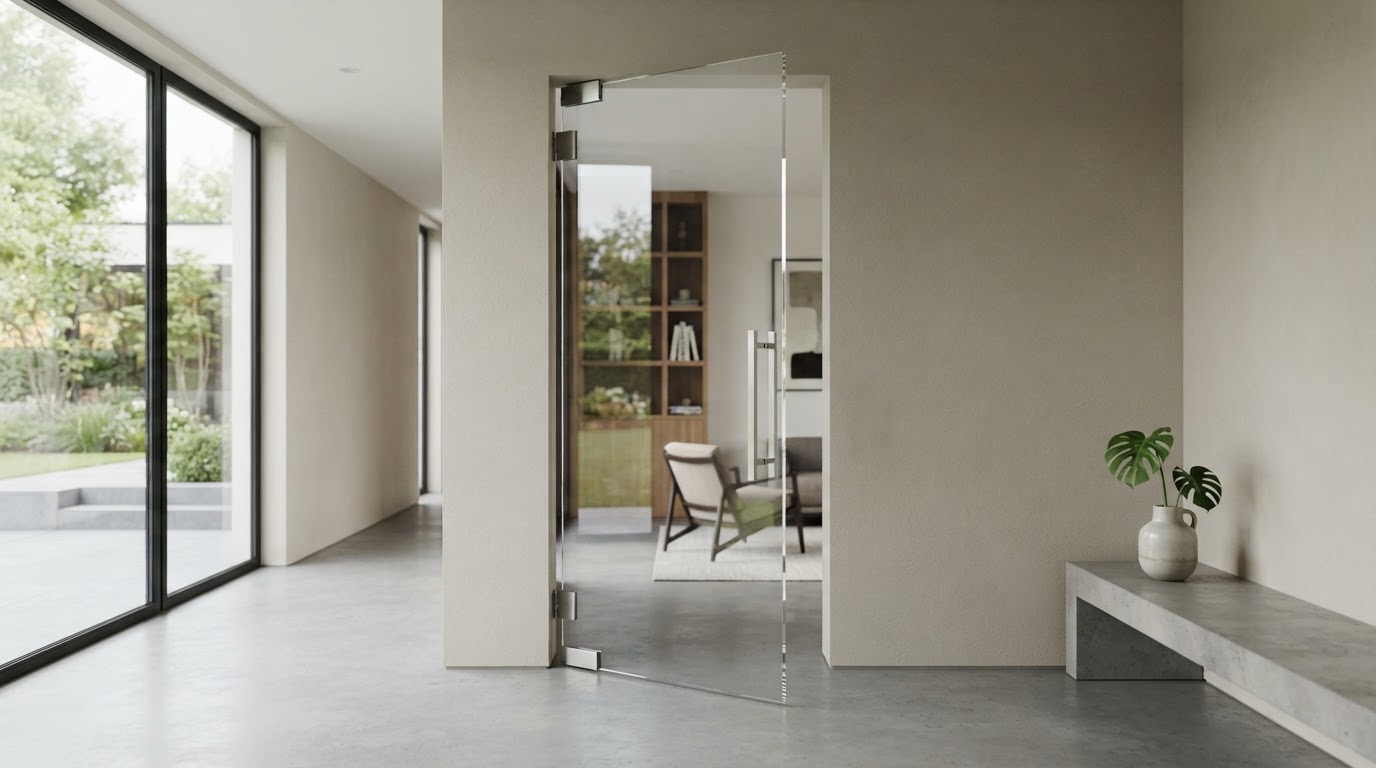 porte en plexiglas