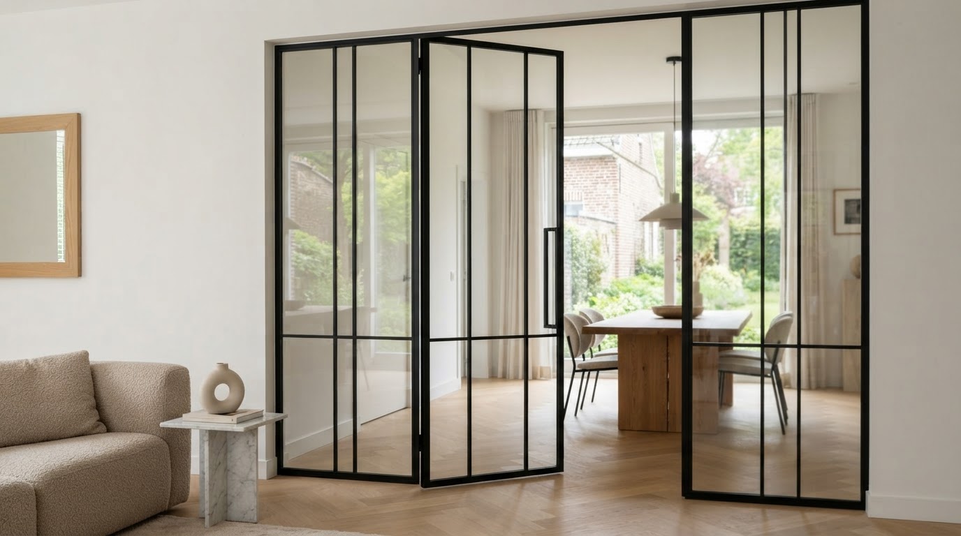 porte en verre sur mesure