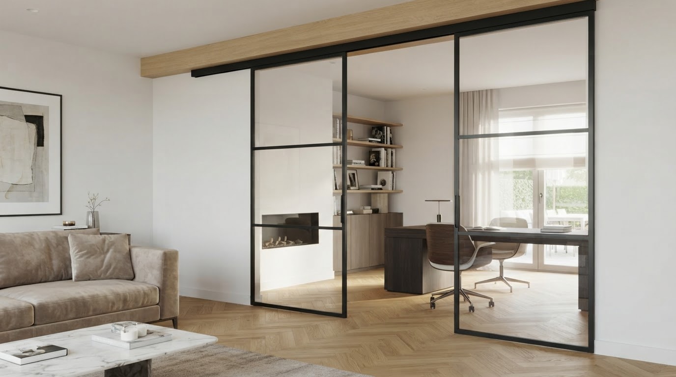 Porte coulissante sur mesure