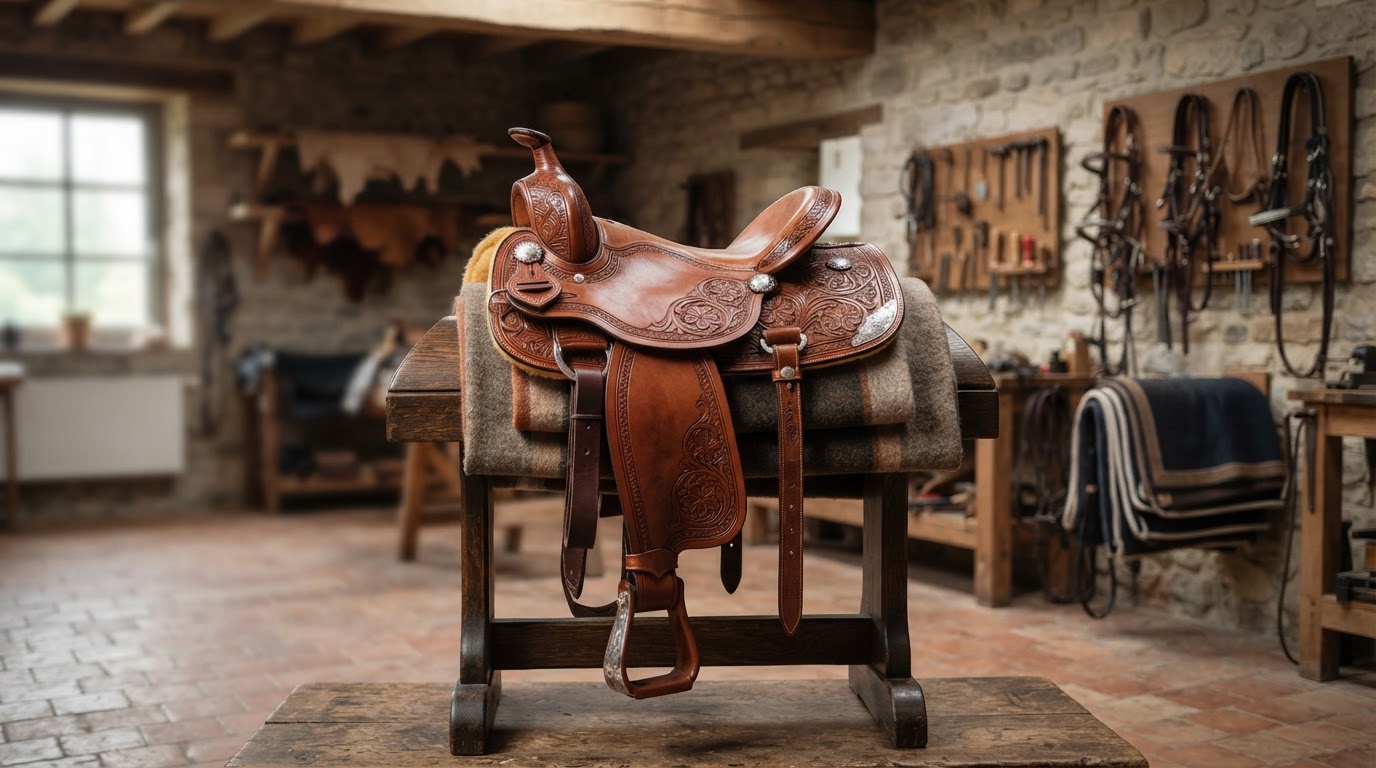 Selle western personnalisée