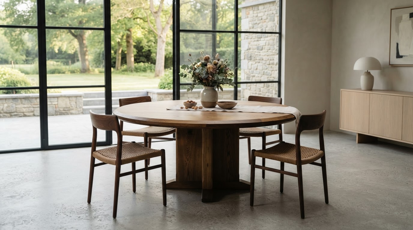 table ronde sur mesure