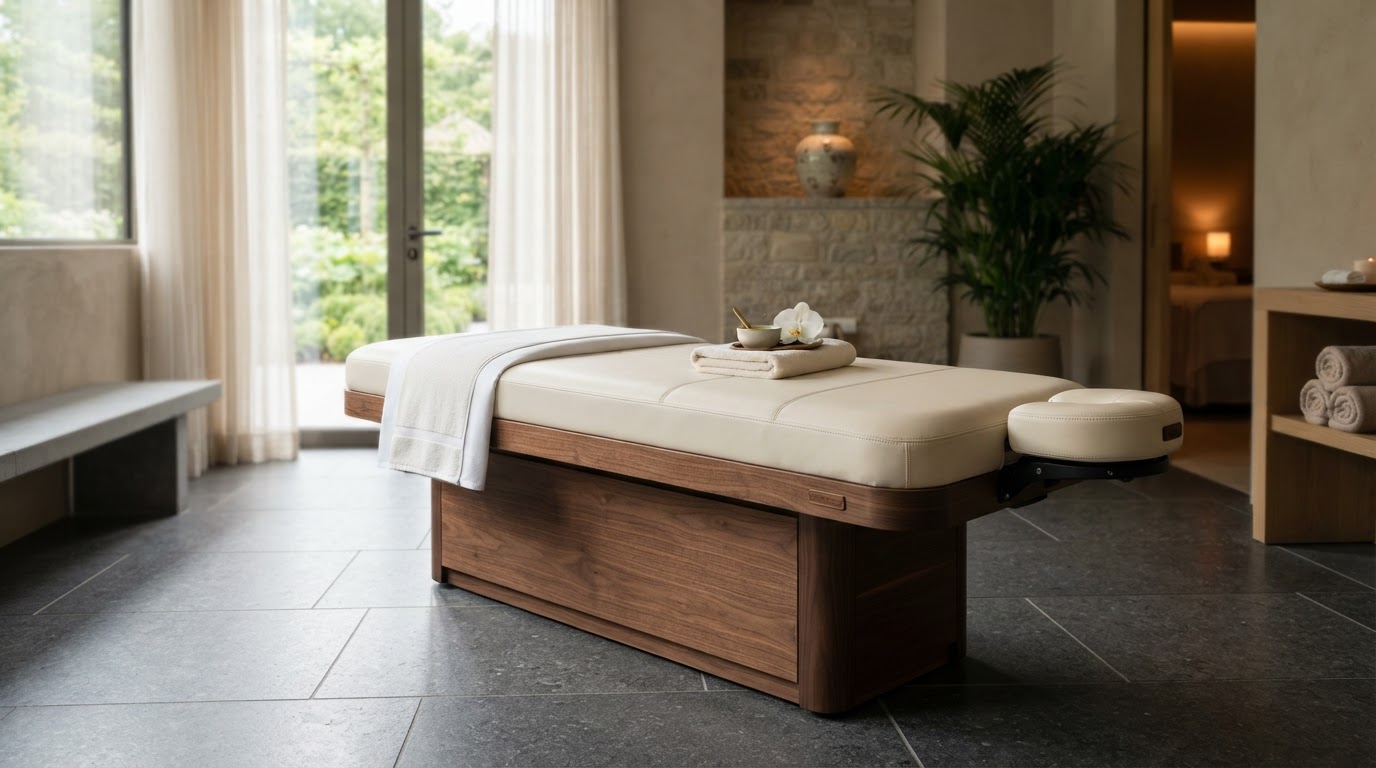 table de spa personnalisée
