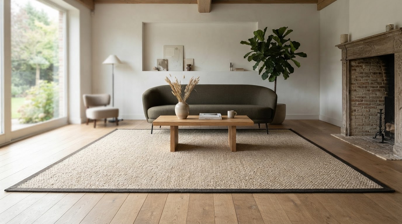 Tapis en sisal sur mesure