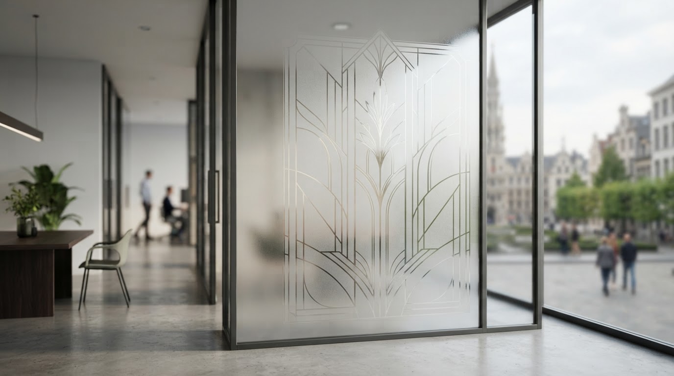 Vitrophanie sur mesure