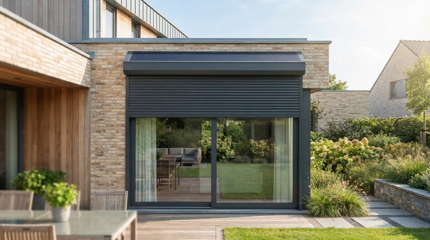 Volet roulant solaire sur mesure