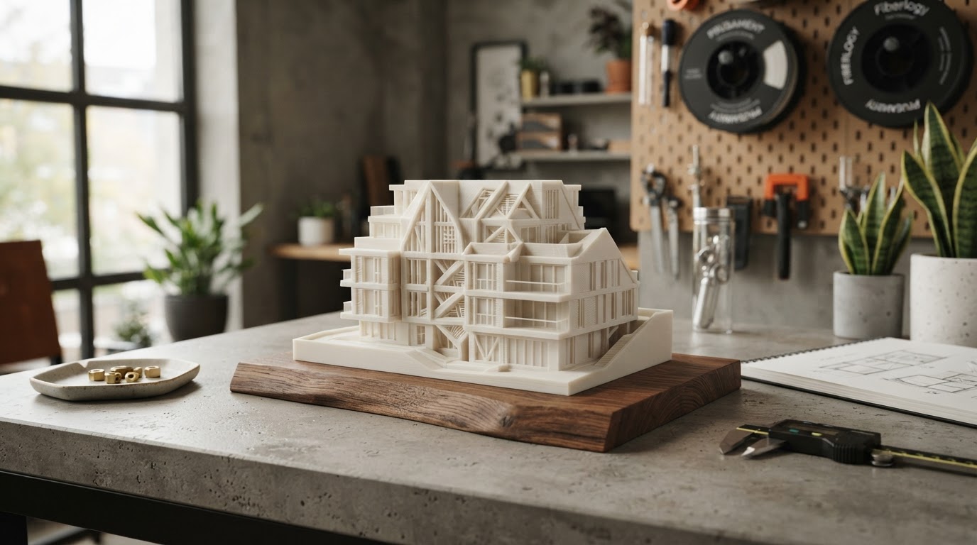 3D-geprinte onderdelen