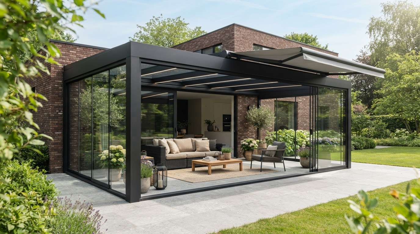 Aluminium veranda op maat