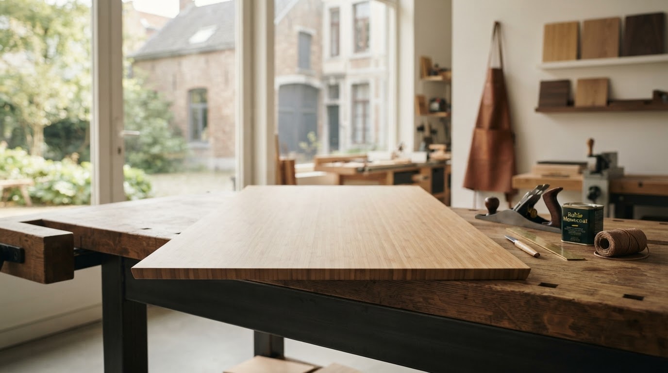 bamboe plaat op maat