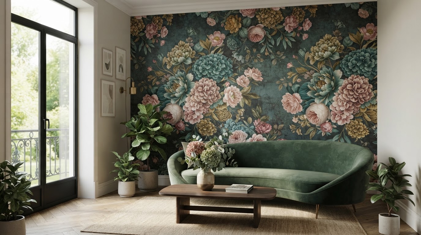Fotobehang bloemen op maat